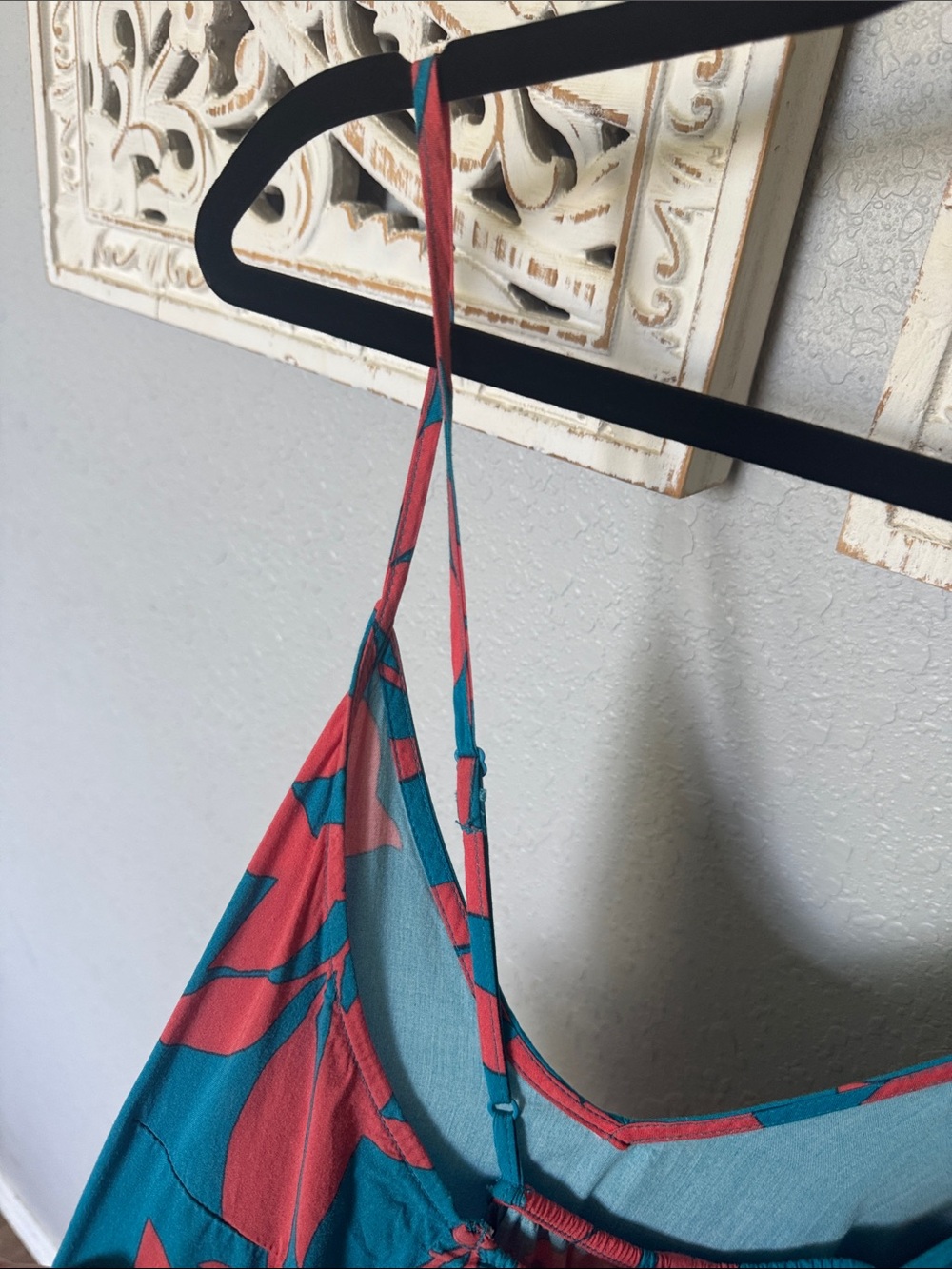 Old Navy Teal and Coral Striped Top - Picture 6 of 14